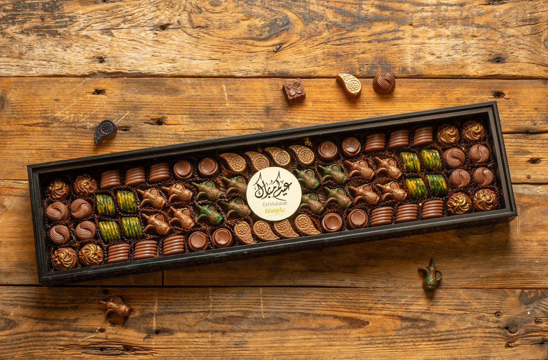 Rectangle Wooden Chocolate Tray