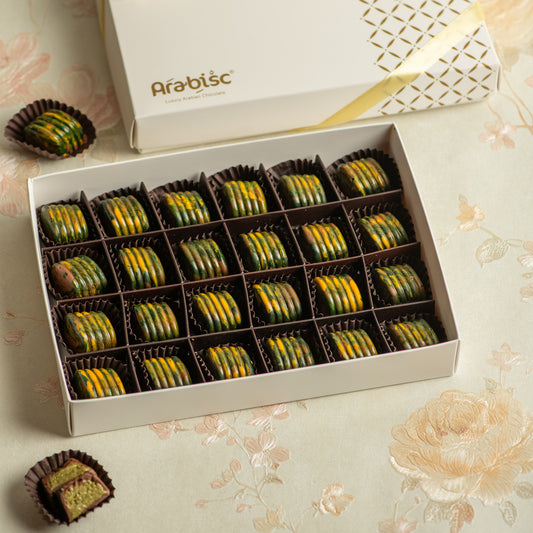 Medium Box of Kunafa Pistachio Chocolate
