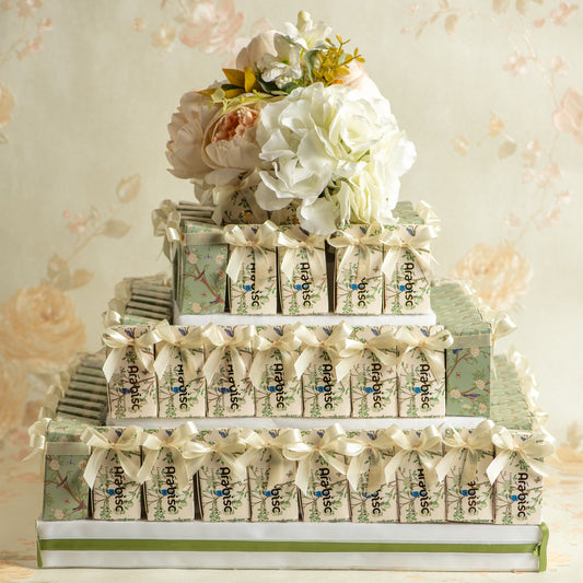 Giveaway 100 Boxes Arrangement