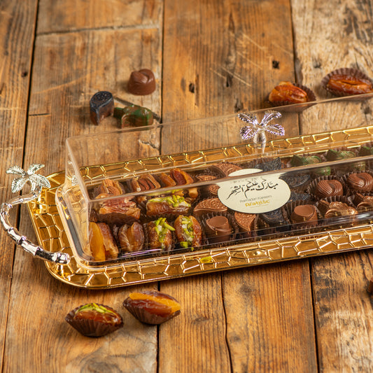 Rectangle Chocolate and Dates Tray